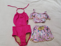 Girl's Bathing Suits size 7/8