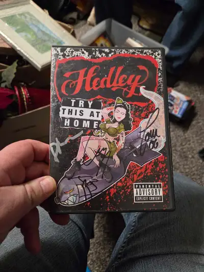 Hedley Autographed DVD, View more