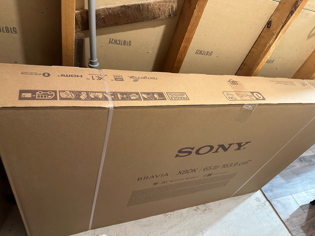brand new - sealed Sony Bravia 65” smart Television. in TVs in City of Toronto
