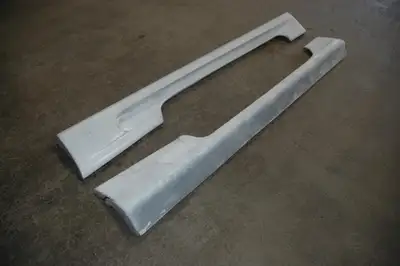 JDM NISSAN SKYLINE R33 GTR/GTST (ECR33) -Aftermarket Fiber glass Side Skirts -Year: 1993-1998 -Condi...