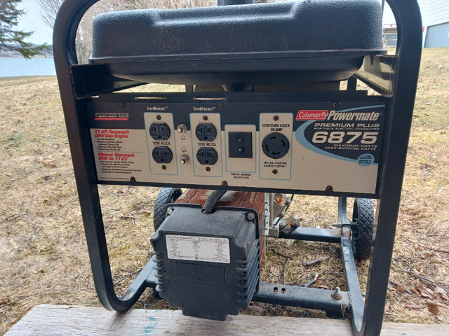 Coleman Generator 6875/5500 watts in Other in Cape Breton