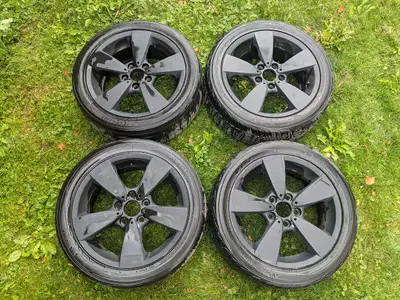 17" OEM BMW style 138 Ronal wheels, 5x120 Original BMW style 138 Ronal wheels, off of e60/e61 5 seri...