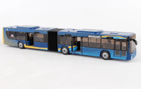 NEW Sealed - Daron MTA New York City Double Blue Bus 16"