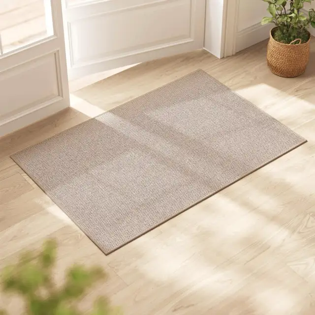 SONGMICS HOME Woven Faux Jute Area Rug in Rugs, Carpets & Runners in Oshawa / Durham Region - Image 2