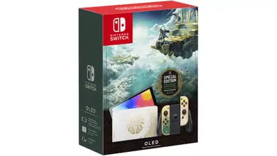 Nintendo Switch OLED Model Zelda Edition, View more