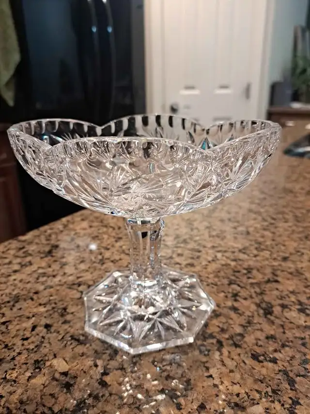 Crystal candy dish