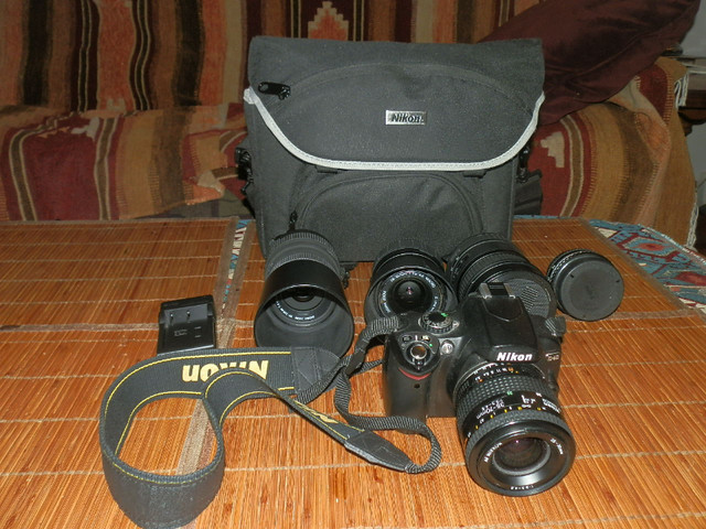 Nikon D40 camera with accessories in Cameras & Camcorders in Dartmouth
