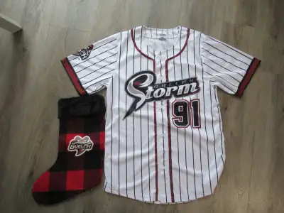 Christmas Stocking Guelph Storm Hockey 16 x 7 & Shirt BRAND NEW, View more