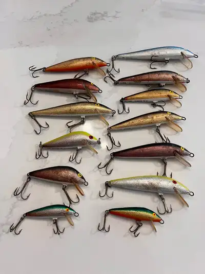 Vintage AC Shiner fishing lures, View more