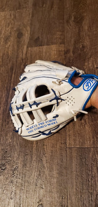 White leather Senior Baseball Glove 