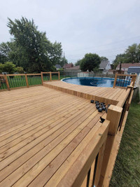 Summer Deck and Fence installs