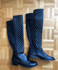 Black Riding Boots (new) Size 10
