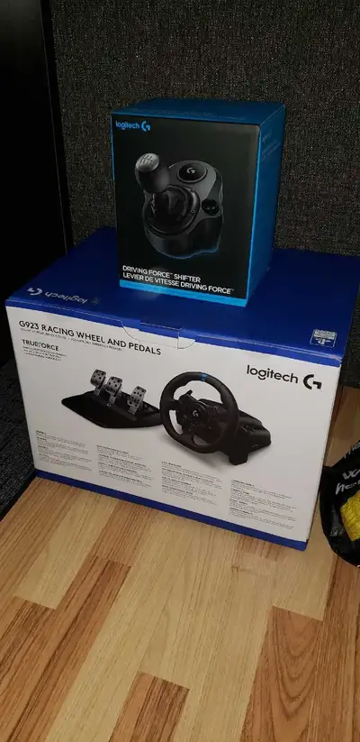 Logitech G923 Sim Setup, View more