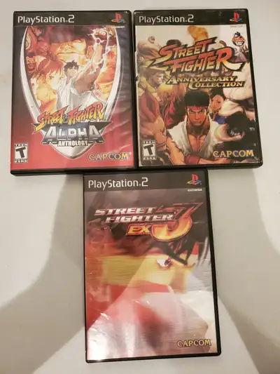 PS2 Street Fighter Bundle EX3 ALPHA ANNIVERSARY, View more