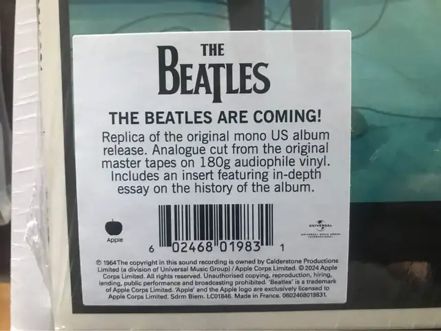 Sealed The Beatles Something New US analog mono vinyl LP62864365732739121
