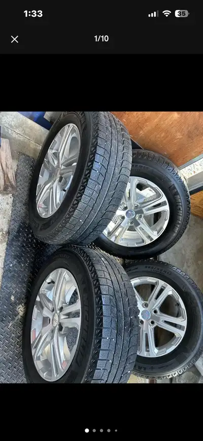Selling these oem alloy rims from our Chevy Equinox and GMC Terrain and possibly other makes and mod...