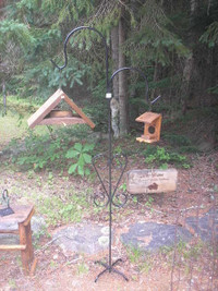 Iron Plant & Feeder Stands