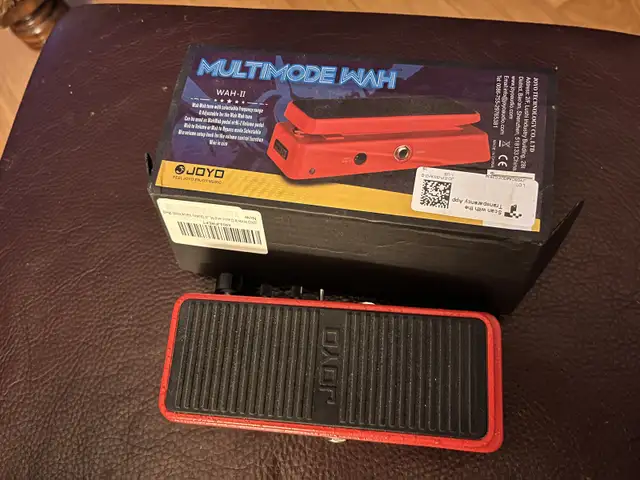 Joyo all metal Wah/Volume Pedal with toe switch & Power adapter in Amps & Pedals in Markham / York Region - Image 8