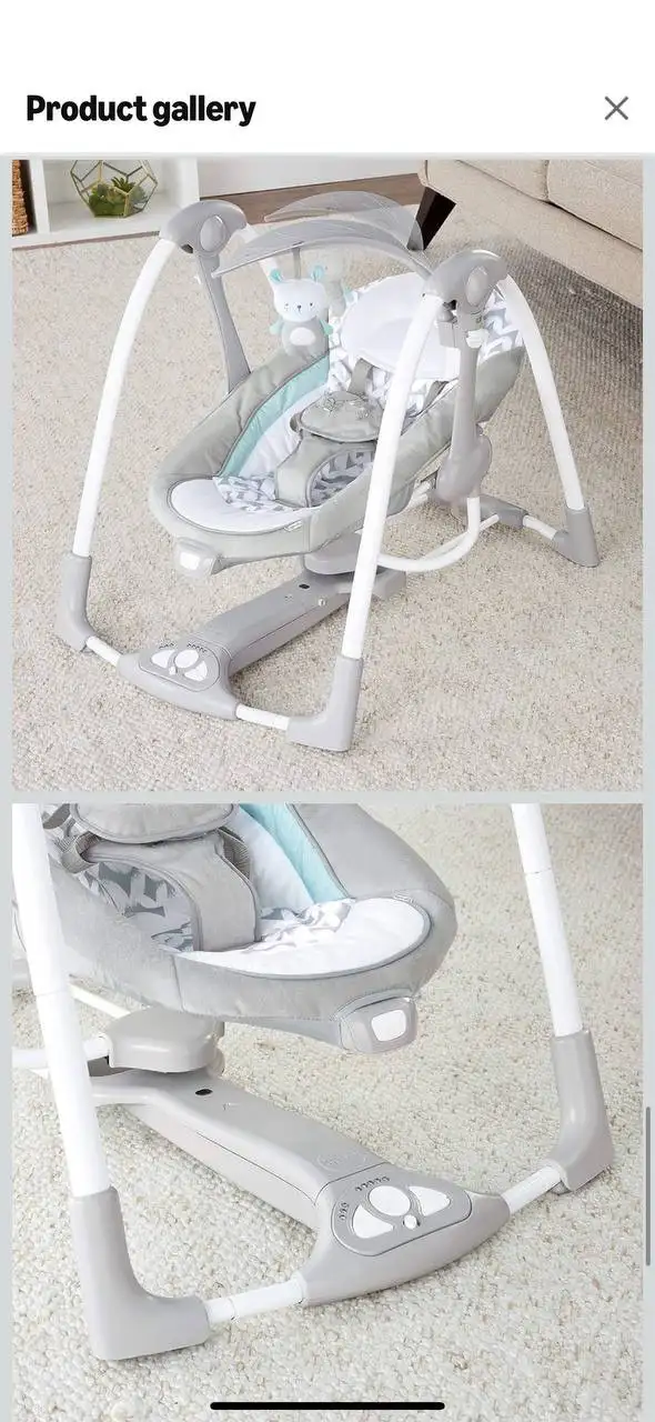 Ingenuity ConvertMe 2-in-1 Compact Portable Baby Swing & Infant  in Playpens, Swings & Saucers in Kitchener / Waterloo - Image 9