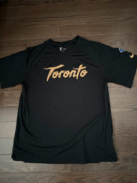 Nike Toronto Raptors 2021/22 City Edition Mixtape Pregame Shirt