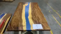 New-In-Box River Epoxy Table / Tabletop (72” x 36")