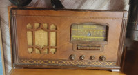 Tres belle Radio antique a lampe, de marque Stromberg-Carlson, 2