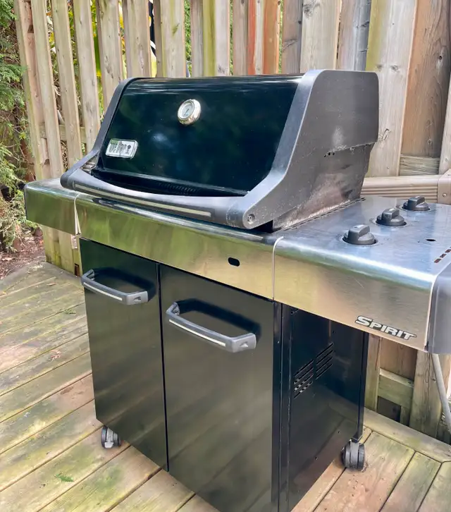 Weber Spirit E-310 3-Burner Natural Gas BBQ Grill with cover63234603941249124