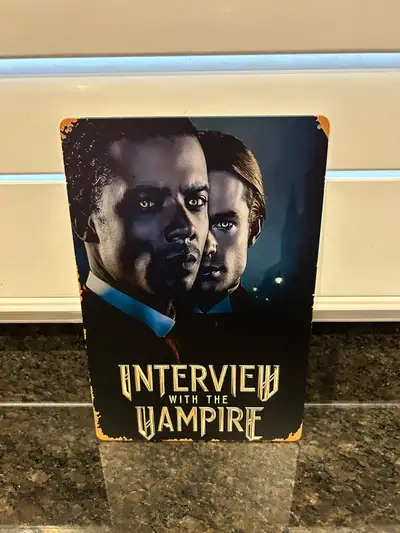 Interview with the Vampire Metal Sign Anne Rice , View more