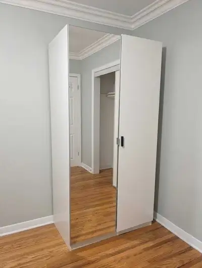 IKEA PAX Wardrobe with Mirror Door & Drawers, View more
