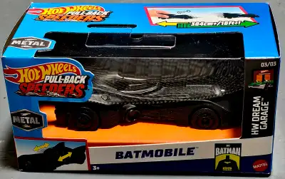 1989 Batmobile Hot Wheels Pull-Back Speeders, View more