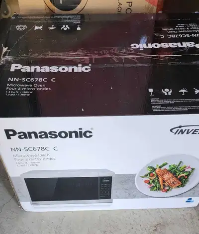Panasonic 1.3 cu.ft. Inverter Genius Microwave - Stainless Steel, View more