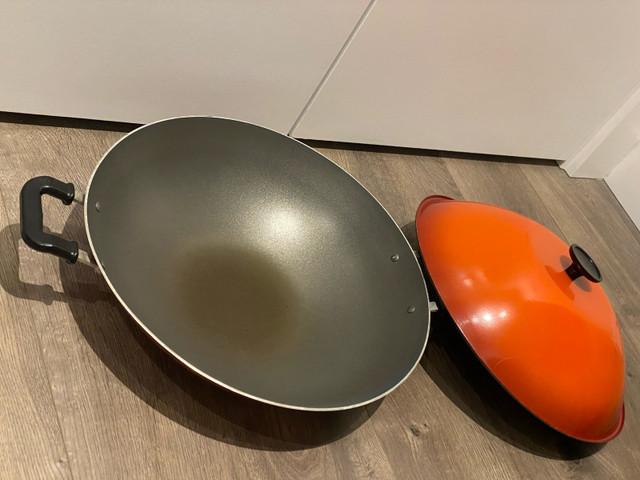 Large Orange Wok in Other in Burnaby/New Westminster - Image 3