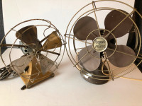 Pair of Vintage Electric Fans