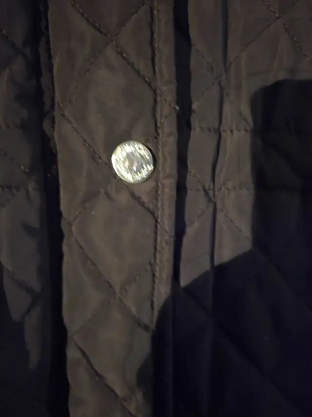 Womans Calvin Klien Black Quilted Winter Jacket--Size M in Women's - Tops & Outerwear in Kitchener / Waterloo - Image 4