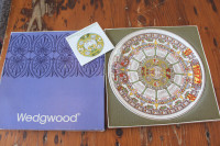Wedgwood Calendar Plate For 1977 - Aztec Calendar