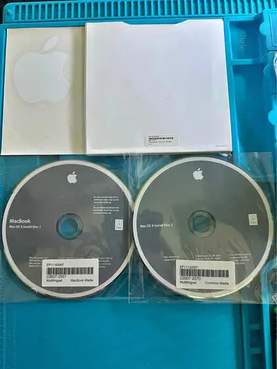 Apple Macbook Mac OS X 10.5 Snow Leopard Install Discs, View more