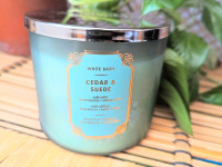 Bath and Body Works Candle - Cedar Suede