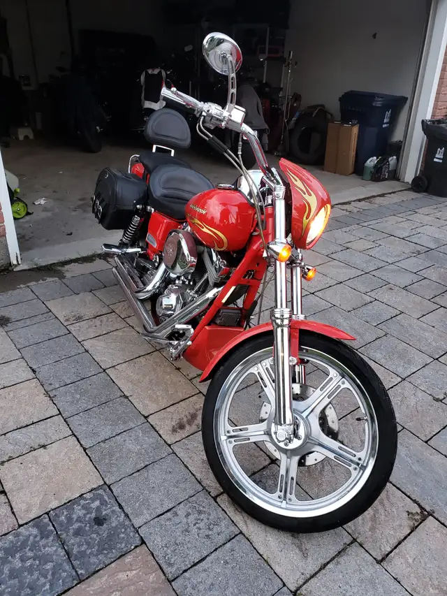 2001 Harley Davidson CVO WideGlide in Street, Cruisers & Choppers in City of Toronto - Image 9
