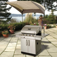 Barbecue grill canopy