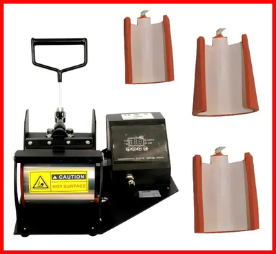 Best Price Ever 3in1 Sublimation Heat Transfer Digital Mug Press, View more