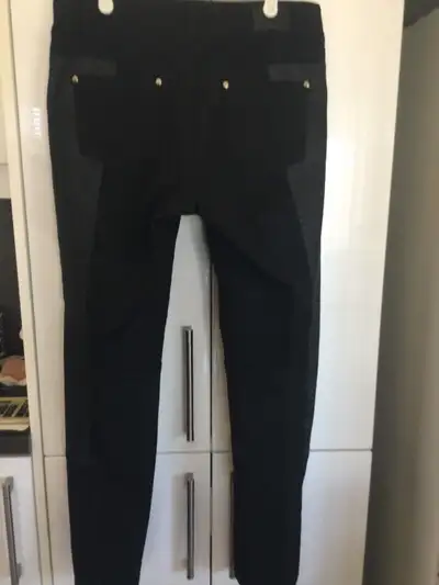 Pantalon noir jeans et toile Terra Nostra femme, View more