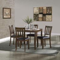 5pc Dining Set With 4 Chairs for only $399.