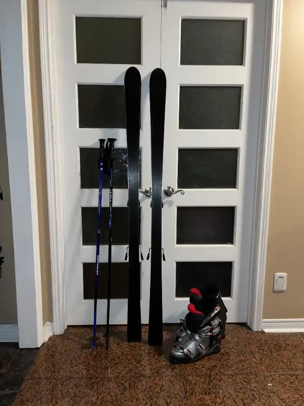 167 Tecno Pro ski with boots ,poles in Ski in Markham / York Region - Image 4