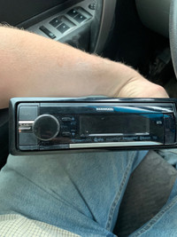 NEVER USED Kenwood Single Din Stereo