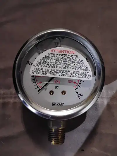 WIKA Pressure Gauge, View more