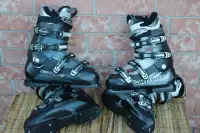 2 downhill ski boots Salomon XFit Fusion size 28.5 men’s US 10 ½