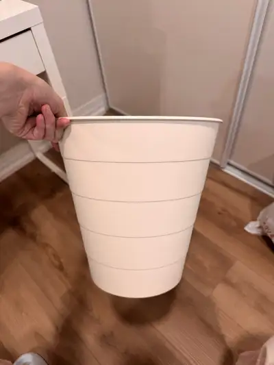 IKEA Trash Cans - $5 for 2, 6 Total (4 Black + 2 White), View more