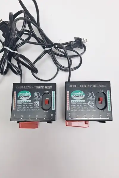 N scale HO scale DC power supply $25 each Tested Feb 1 2025 Please view my other model train ads