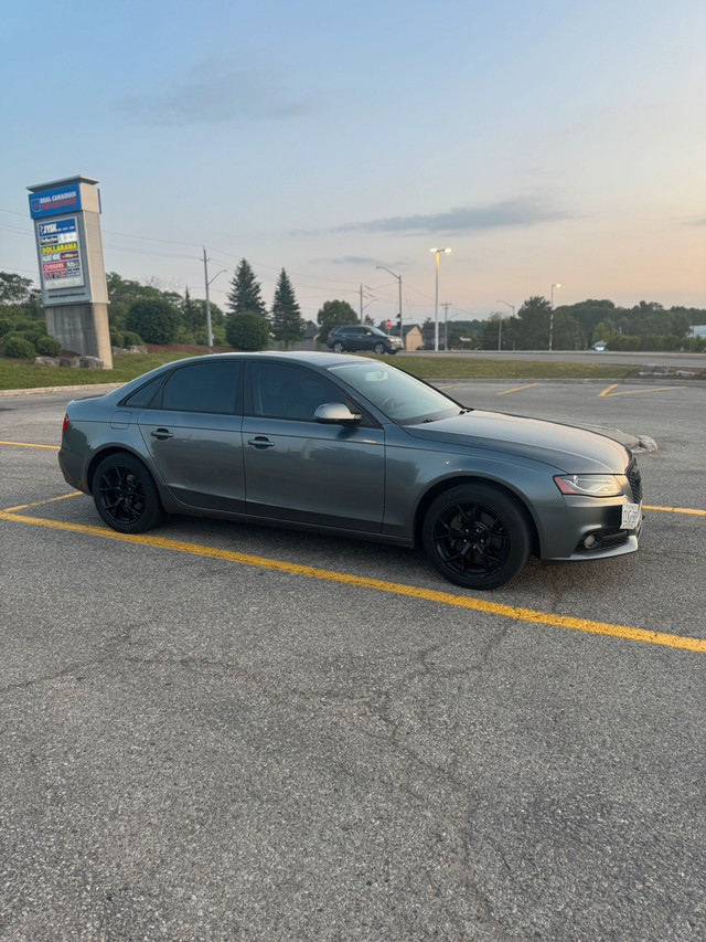 2012 Audi A4 Premium – Nardo Gray | $8,100 in Cars & Trucks in Kitchener / Waterloo - Image 4