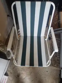 Vintage Key Sheen Beach Chair from the 1970's